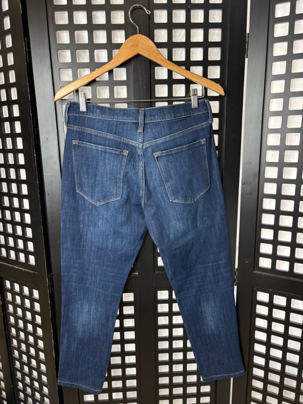 💙 Banana Republic High Rise Jeans Womens 30 Skinny Short NWT Dark Wash Denim 💙 - Picture 6 of 13